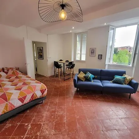 Appartement De Charme Avec Tomettes Et Parquet Graulhet Exterior photo